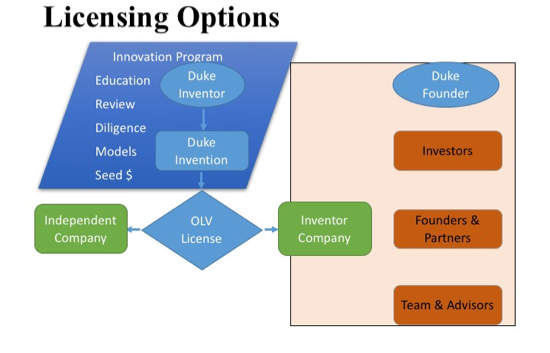 Licensing options