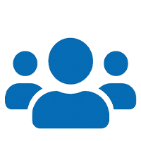 Icon representing people