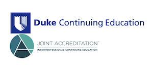 Logos of Duke Continuing Education and Joint Accreditation