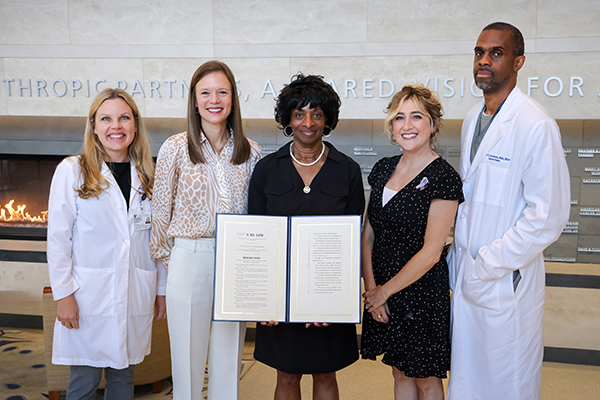 A group of Duke providers with Rep. Valerie Foushee