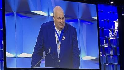 Shaffrey presented the Cushing medal in 2024