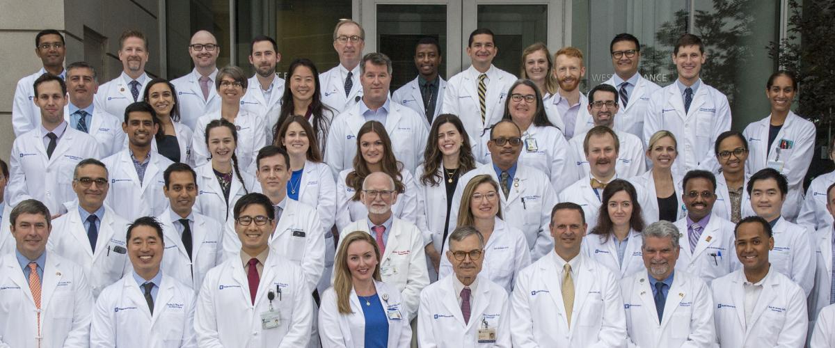 Duke Neurosurgery's clinical team poses for a group photo