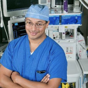 Dr. Lad in the OR